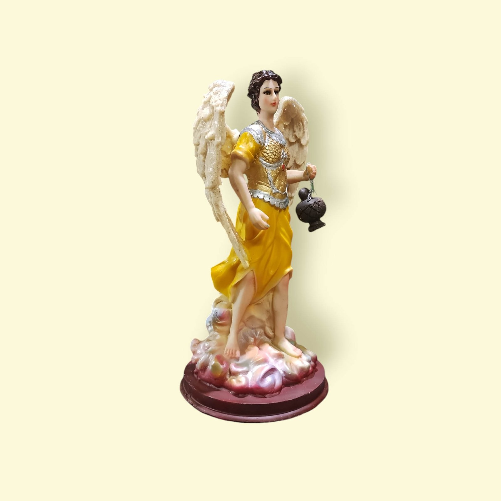 Arcángel Jofiel de resina 30 cm - Imagen 3