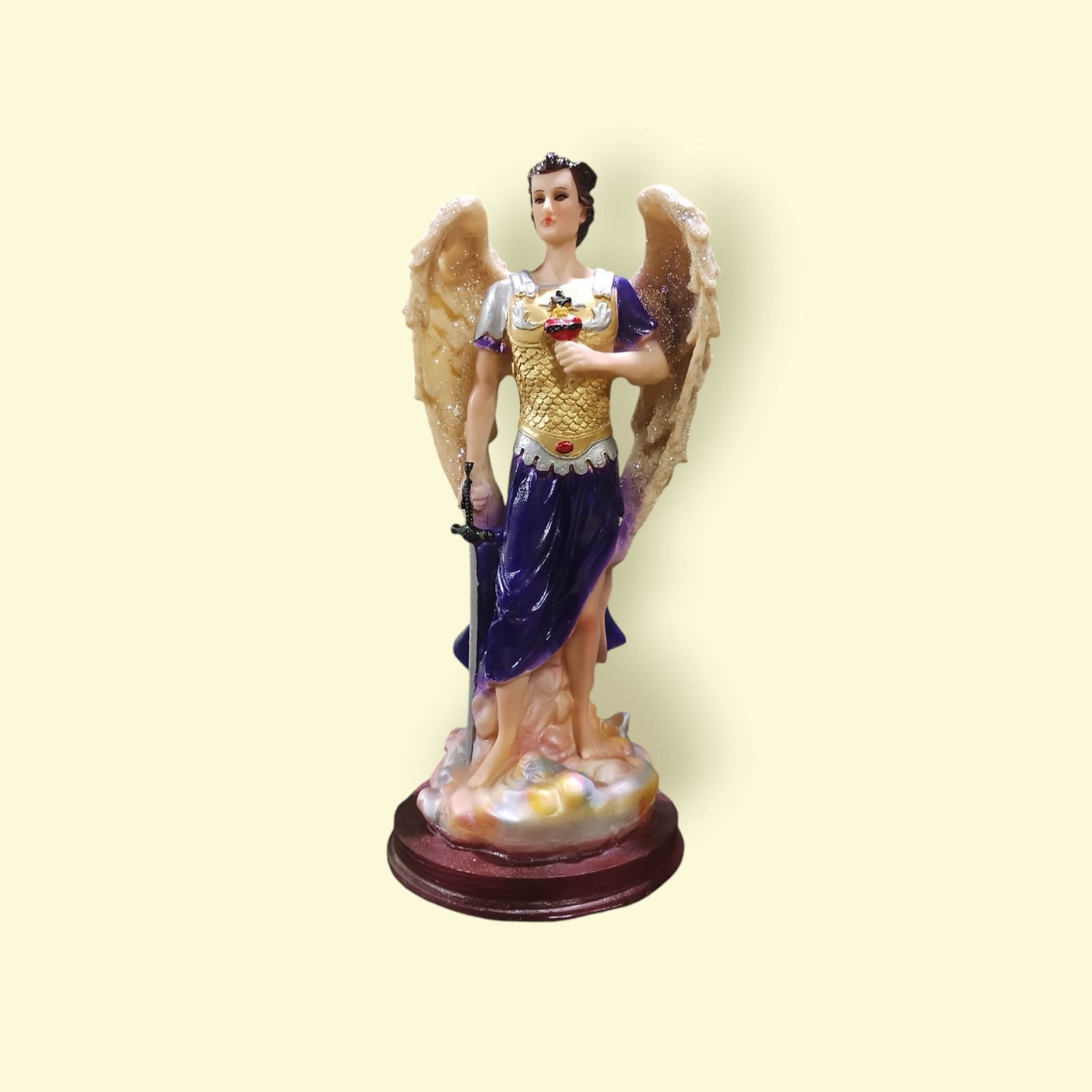 Arcángel Zaquiel de Resina de 30 cm!