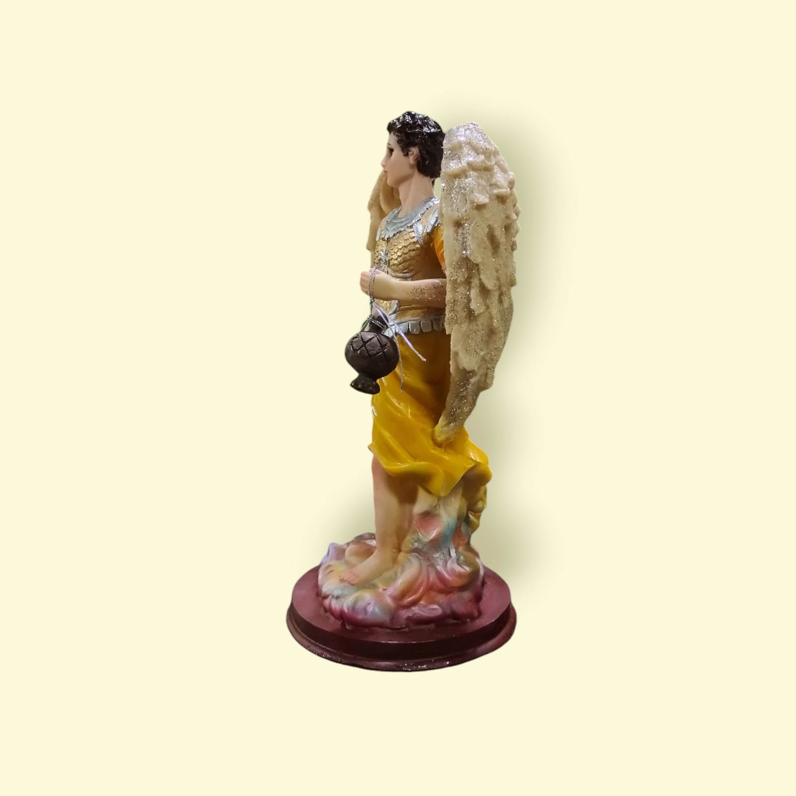 Arcángel Jofiel de resina 30 cm - Imagen 7